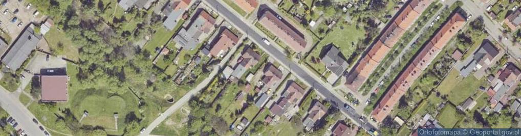 Zdjęcie satelitarne 11 Listopada ul.