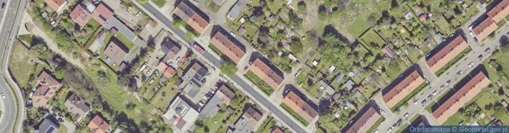 Zdjęcie satelitarne 11 Listopada ul.