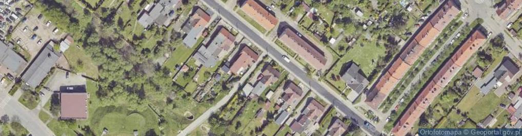 Zdjęcie satelitarne 11 Listopada ul.