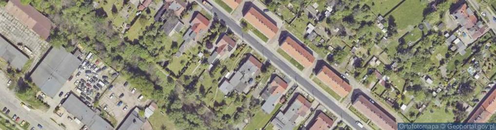Zdjęcie satelitarne 11 Listopada ul.