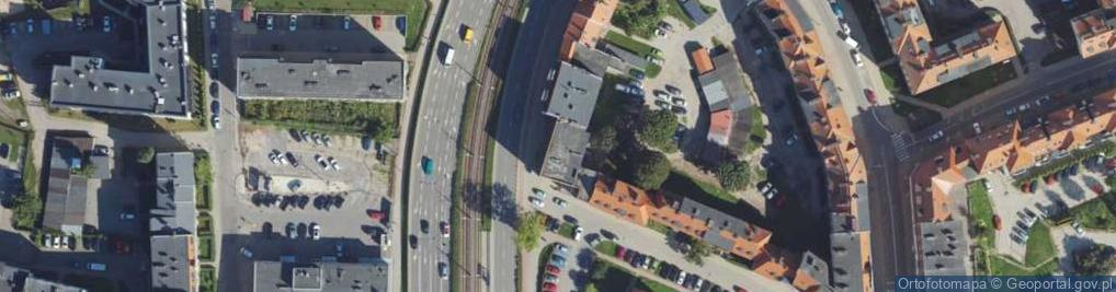 Zdjęcie satelitarne 12 Lutego ul.