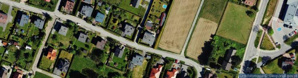 Zdjęcie satelitarne 13 Zakrętów ul.