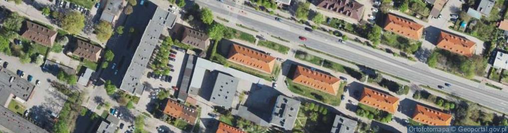Zdjęcie satelitarne 17 Stycznia ul.