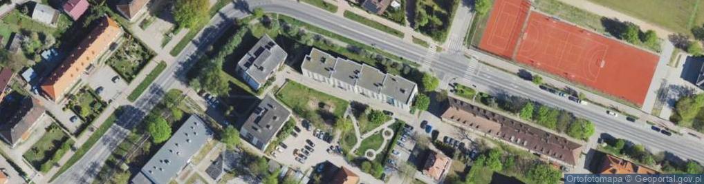 Zdjęcie satelitarne 17 Stycznia ul.