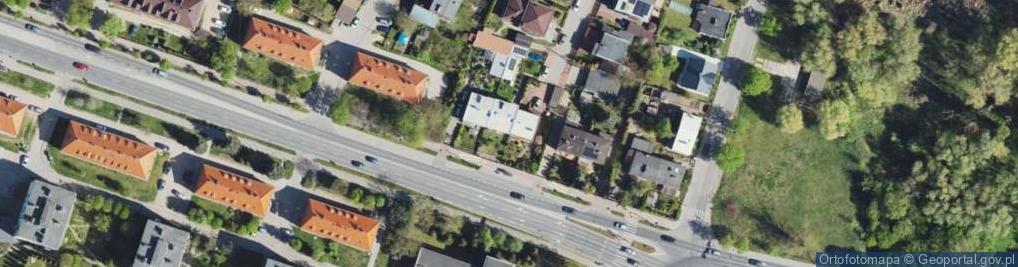 Zdjęcie satelitarne 17 Stycznia ul.