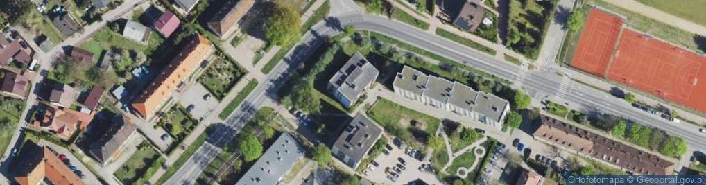 Zdjęcie satelitarne 17 Stycznia ul.