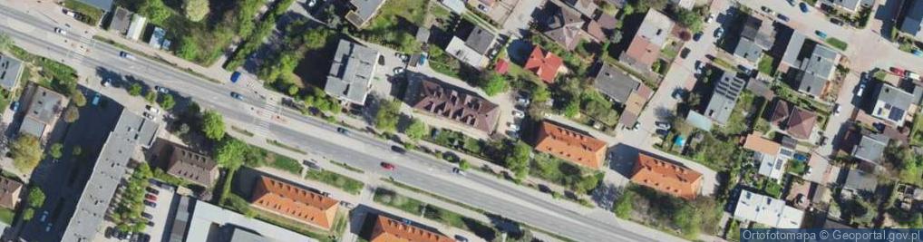 Zdjęcie satelitarne 17 Stycznia ul.