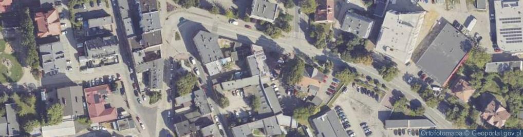 Zdjęcie satelitarne 17 Stycznia ul.