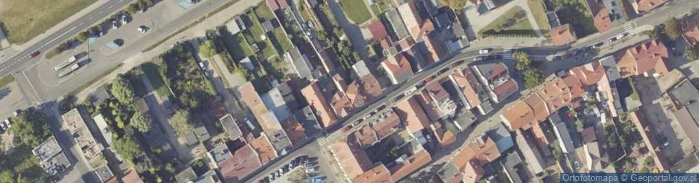 Zdjęcie satelitarne 17 Stycznia ul.