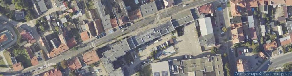 Zdjęcie satelitarne 17 Stycznia ul.