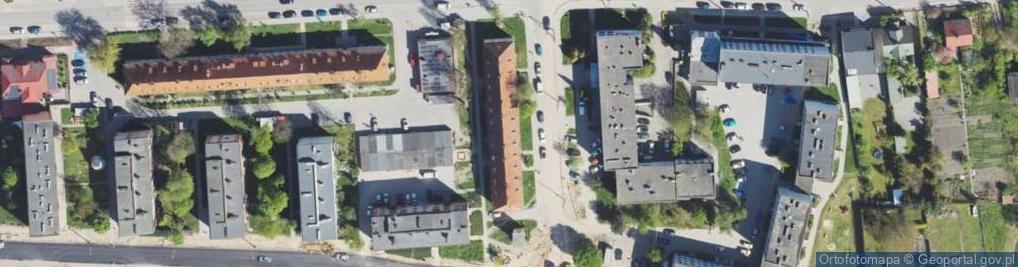 Zdjęcie satelitarne 17 Sierpnia ul.