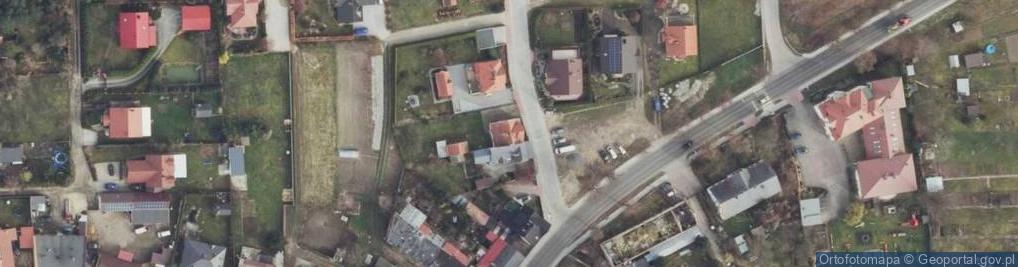 Zdjęcie satelitarne 17 Pułku Ułanów Wielkopolskich ul.