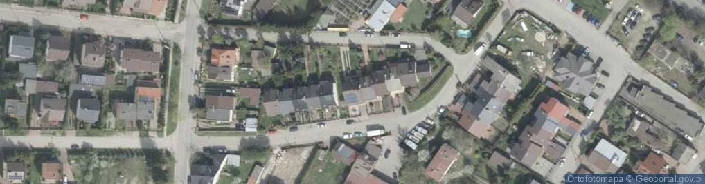 Zdjęcie satelitarne 18 Pułku Artylerii Lekkiej ul.