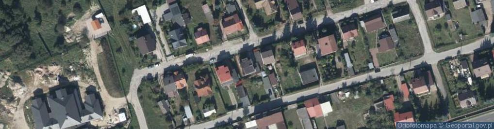 Zdjęcie satelitarne 1905 Roku ul.