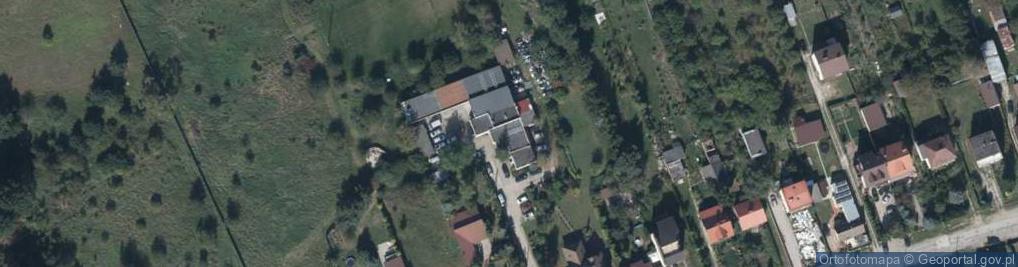 Zdjęcie satelitarne 1905 Roku ul.