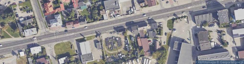 Zdjęcie satelitarne 1905 Roku ul.