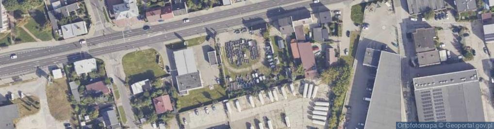 Zdjęcie satelitarne 1905 Roku ul.