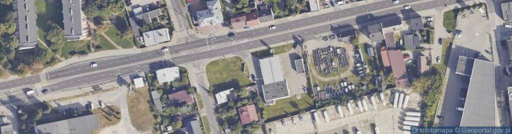 Zdjęcie satelitarne 1905 Roku ul.