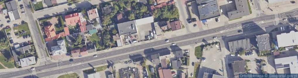 Zdjęcie satelitarne 1905 Roku ul.