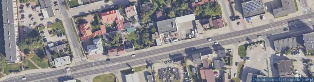 Zdjęcie satelitarne 1905 Roku ul.
