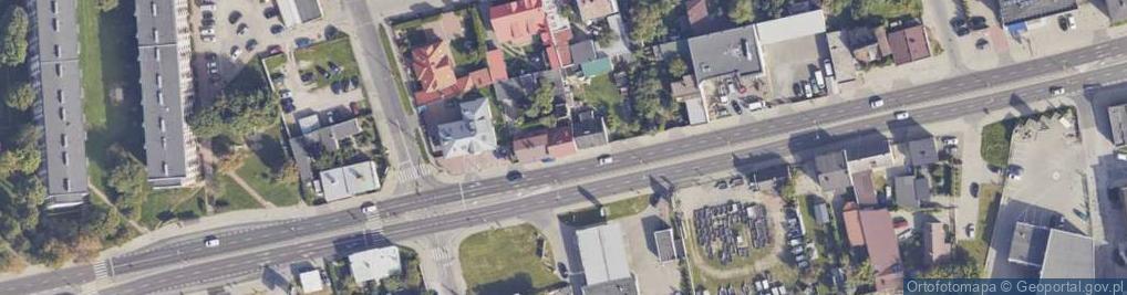 Zdjęcie satelitarne 1905 Roku ul.