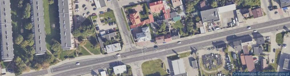 Zdjęcie satelitarne 1905 Roku ul.