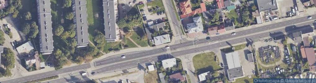 Zdjęcie satelitarne 1905 Roku ul.