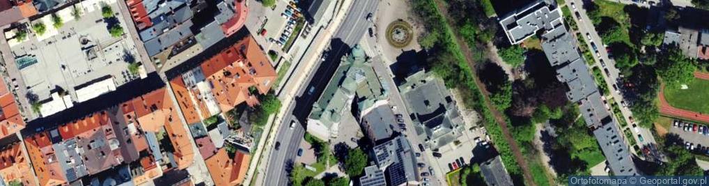 Zdjęcie satelitarne 1 Maja ul.