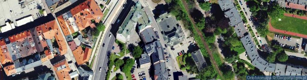 Zdjęcie satelitarne 1 Maja ul.