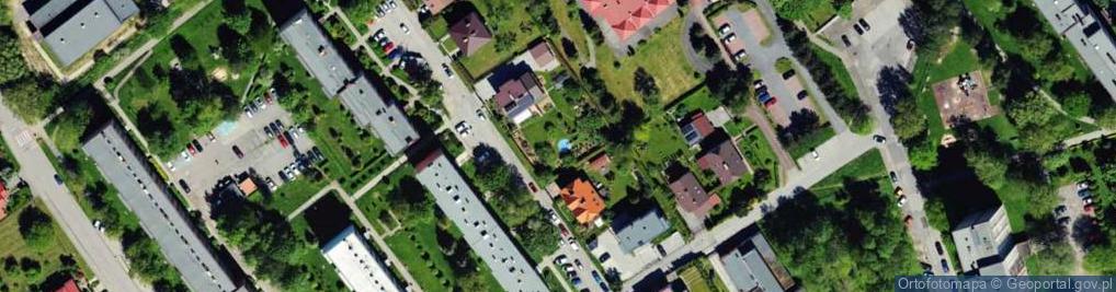 Zdjęcie satelitarne 1 Armii Wojska Polskiego ul.