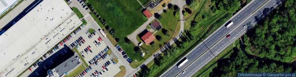 Zdjęcie satelitarne 1 Dywizji Pancernej ul.