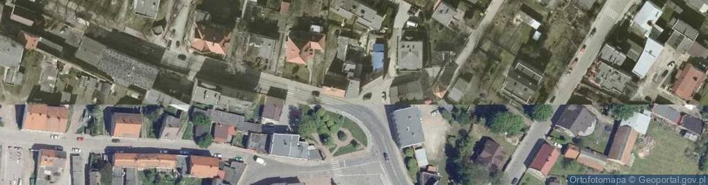 Zdjęcie satelitarne 1 Maja ul.