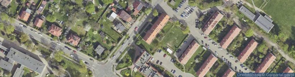 Zdjęcie satelitarne 1 Maja ul.