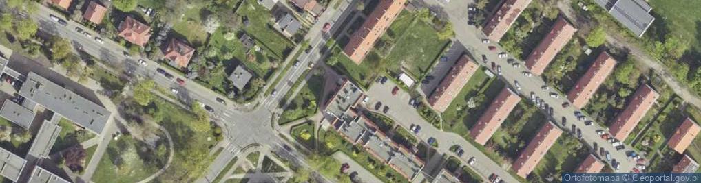 Zdjęcie satelitarne 1 Maja ul.
