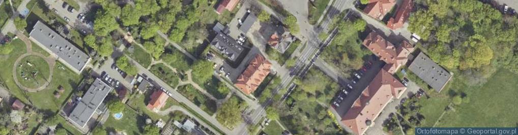 Zdjęcie satelitarne 1 Maja ul.