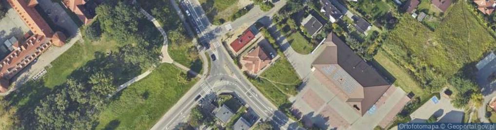 Zdjęcie satelitarne 1 Maja ul.