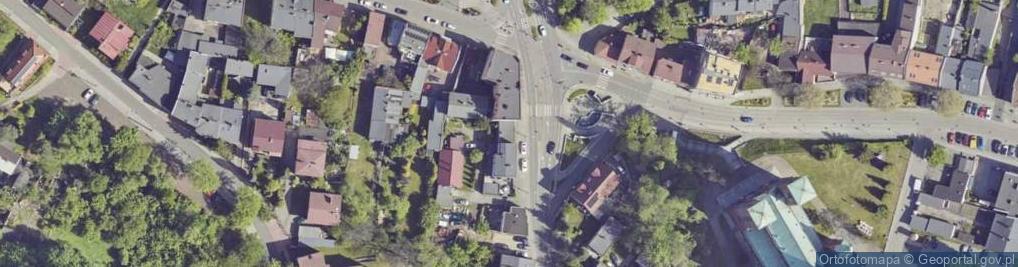 Zdjęcie satelitarne 1 Maja ul.