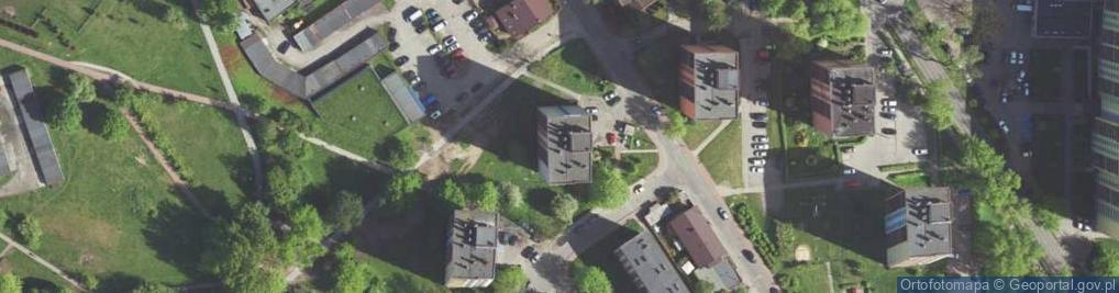 Zdjęcie satelitarne 1 Maja ul.