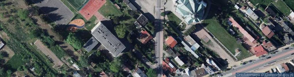 Zdjęcie satelitarne 1 Maja ul.