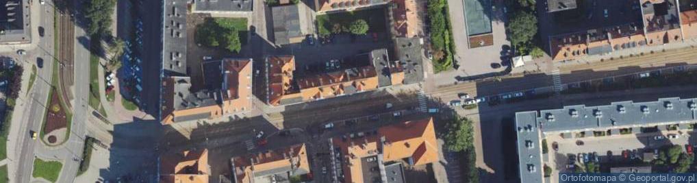 Zdjęcie satelitarne 1 Maja ul.