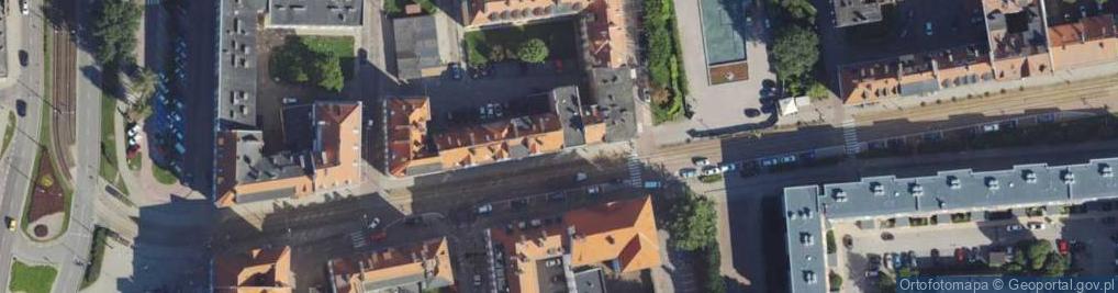 Zdjęcie satelitarne 1 Maja ul.