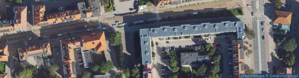 Zdjęcie satelitarne 1 Maja ul.