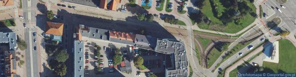 Zdjęcie satelitarne 1 Maja ul.