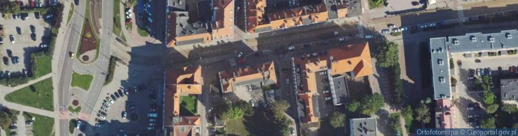 Zdjęcie satelitarne 1 Maja ul.