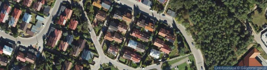 Zdjęcie satelitarne 1 Brygady ul.