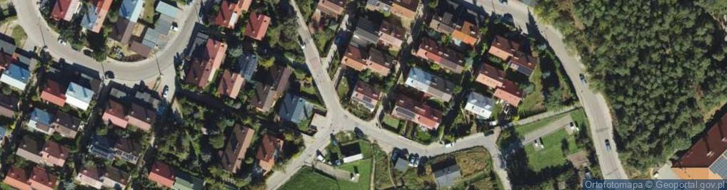 Zdjęcie satelitarne 1 Brygady ul.