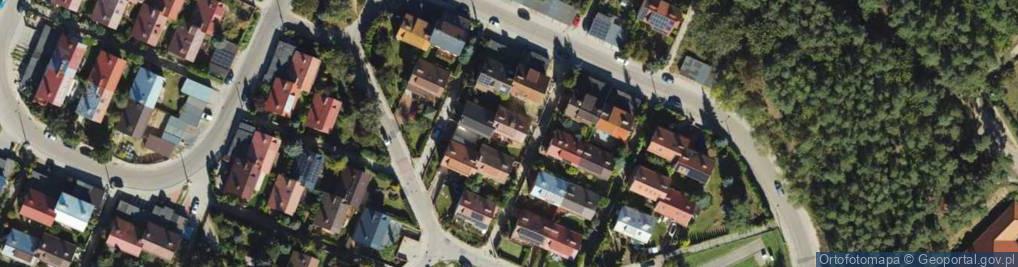 Zdjęcie satelitarne 1 Brygady ul.
