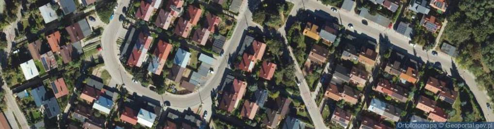 Zdjęcie satelitarne 1 Brygady ul.