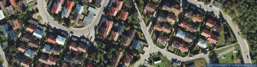 Zdjęcie satelitarne 1 Brygady ul.