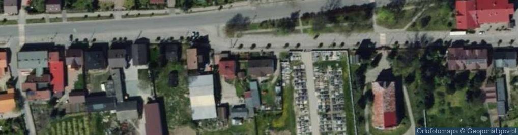 Zdjęcie satelitarne 1 Maja ul.